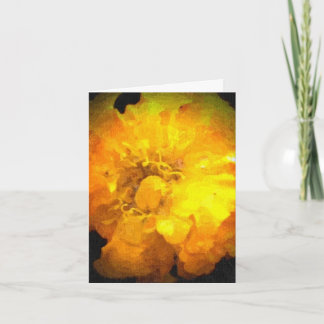 Beautiful Yellow Flower Congratulations Card