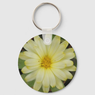 Beautiful Yellow Marigold Keychain