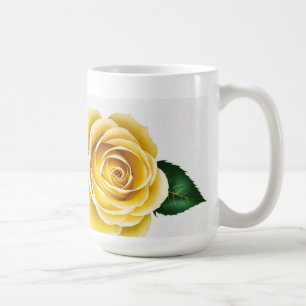 Beautiful Yellow Roses Coffee Mug