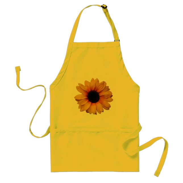 Beautiful Yellow Sunflower Apron (Front)