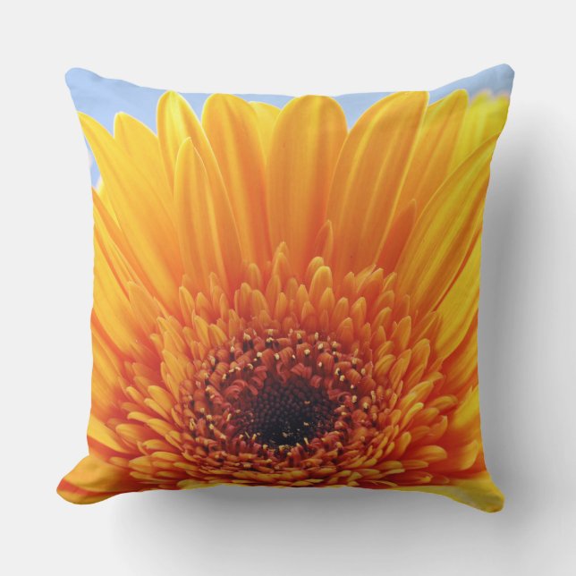 Beautiful Yellow Sunflower Cushion (Front)