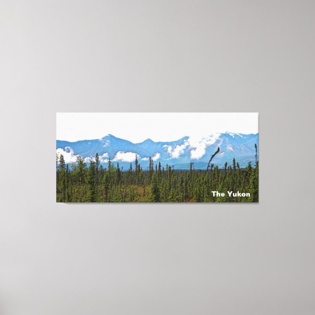 Beautiful Yukon Canvas Print (Front)