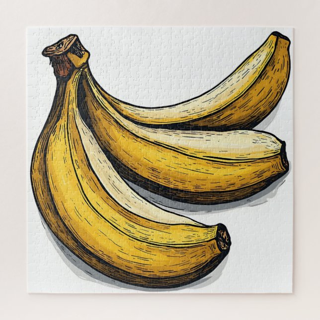 Beautiful Yummy Banana Jigsaw Puzzle (Vertical)