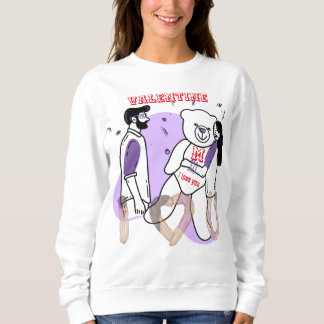 Beautiful zazzer t-shirt design for Valentine's Da Sweatshirt