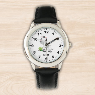 Beautiful Zebra Forest Animals Watch