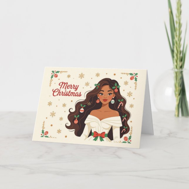 Beautifully Blessed Christmas Card (Front)