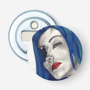 Beautifully Broken Fantasy Goth Horror Surreal Art Bottle Opener