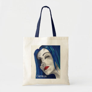 Beautifully Broken Goth Girl Fantasy Original Art Tote Bag