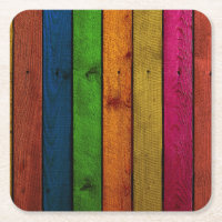 beautifully coloured wooden planks