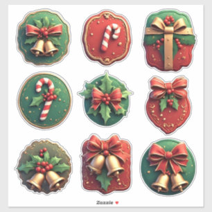 Beautifully designed Christmas cookies