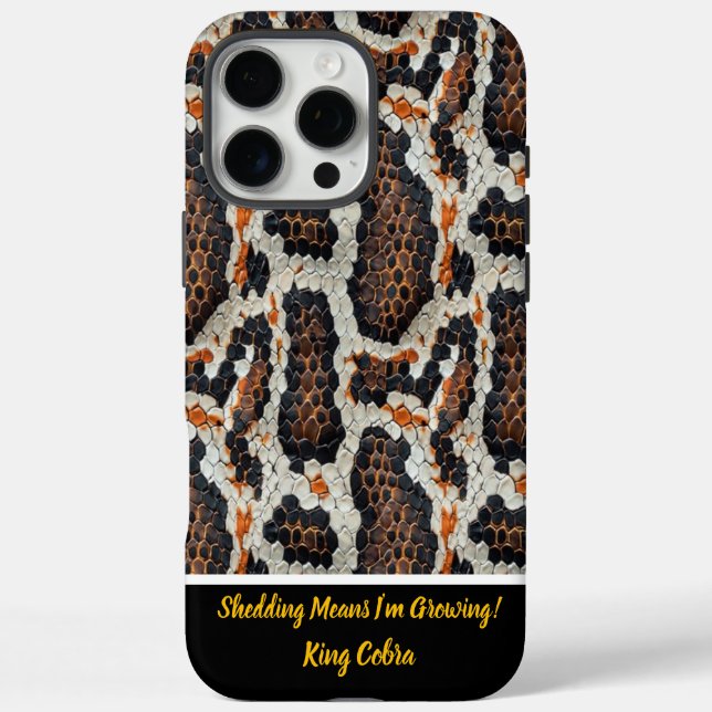 Beautifully displayed snake skin patterns Case-Mate iPhone case (Back)