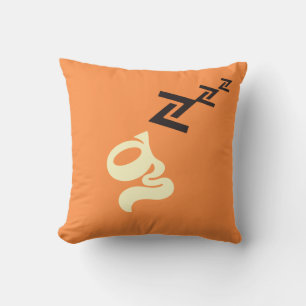  Beautifully "G" and ZZZ Square Pillow – Elegant C