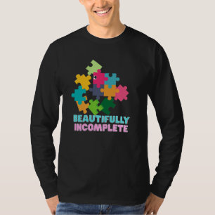 Beautifully Incomplete Colourful Puzzle Piece T-Shirt