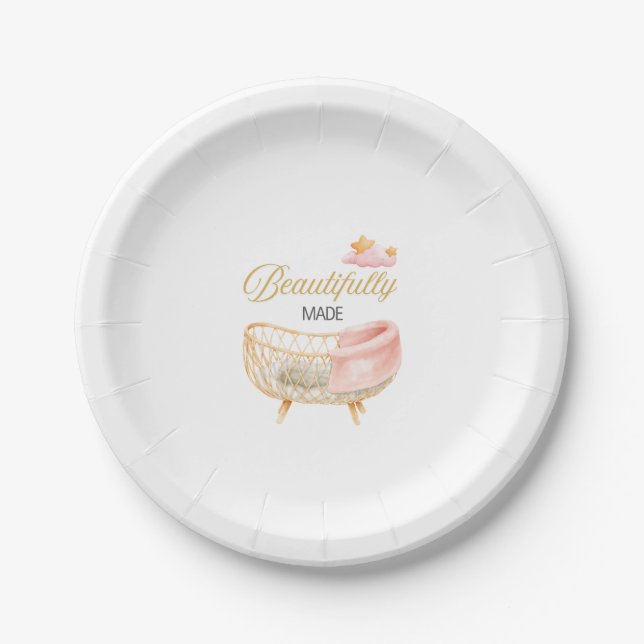 Beautifully Made Paper Plate (Front)