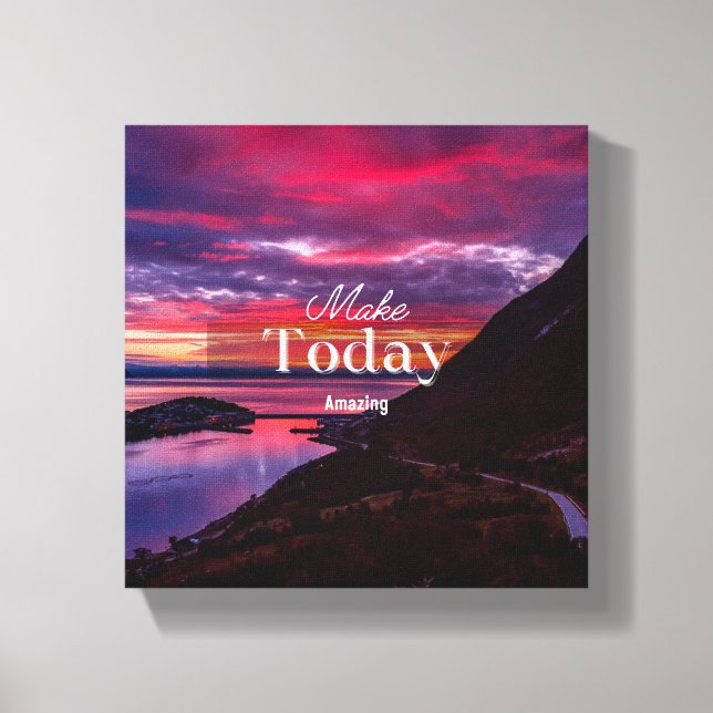 Beautifully Painted Canvas Print (Front)