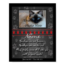 Beautifully Personalised Dog or Cat Memorial