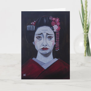 Beautifully Sad Painting by Alfred Fox Card