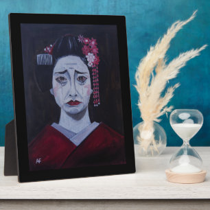 Beautifully Sad Painting by Alfred Fox Plaque