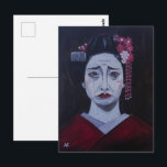 Beautifully Sad Painting by Alfred Fox Postcard<br><div class="desc">Painting of "Beautifully Sad" by Alfred Fox . Collectable Postcard . alfred_fox_art @ Zazzle</div>