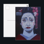 Beautifully Sad Painting by Alfred Fox Postcard<br><div class="desc">Painting of "Beautifully Sad" by Alfred Fox . Collectable Postcard . alfred_fox_art @ Zazzle</div>