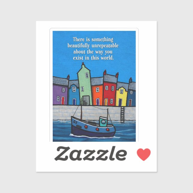 Beautifully Unrepeatable Inspirational Coastal  (Sheet)