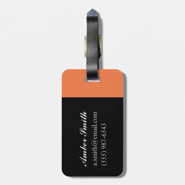 Beauty 1998 luggage tag (Back Vertical)