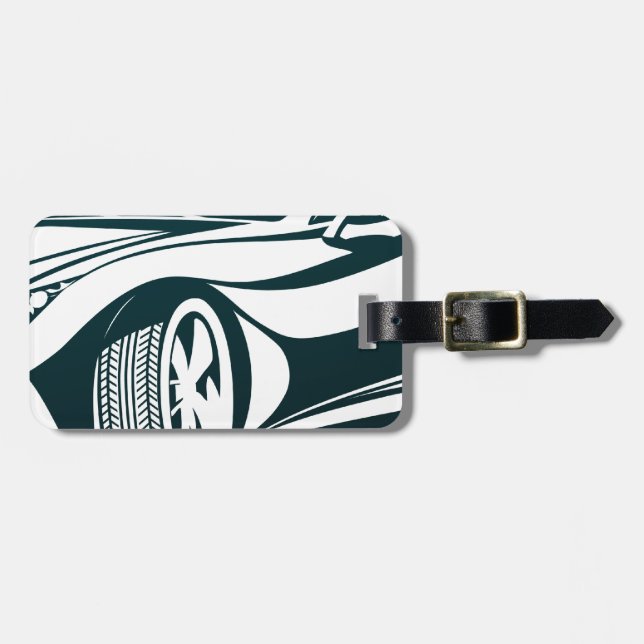 Beauty and aesthetic.png luggage tag (Front Horizontal)