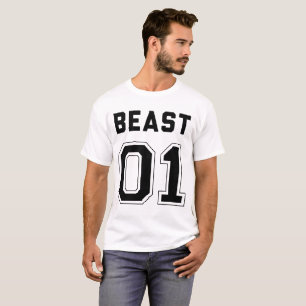 Beauty and Beast matching couple shirts