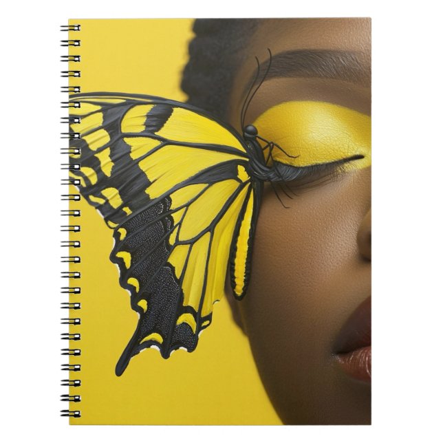 Beauty and Butterflies Notebook20 Notebook (Front)