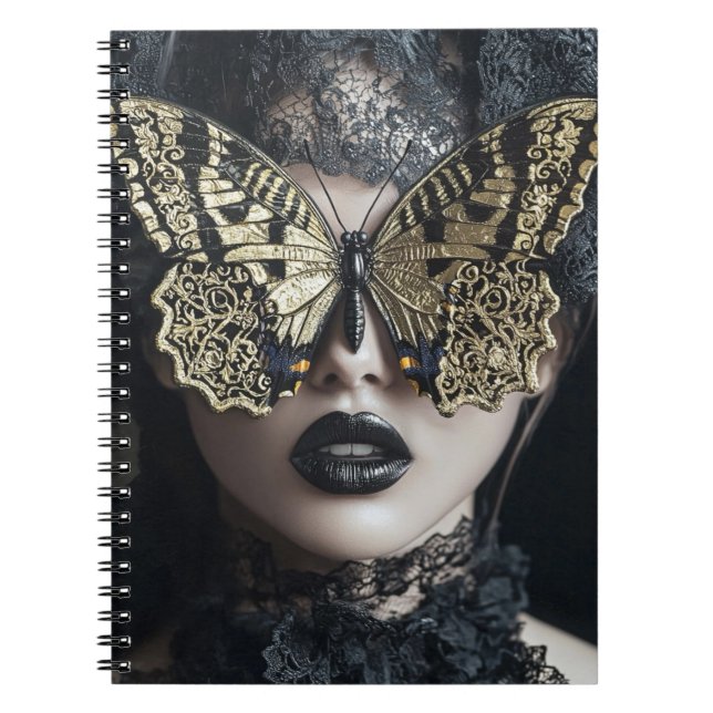 Beauty and Butterflies Notebook25 Notebook (Front)