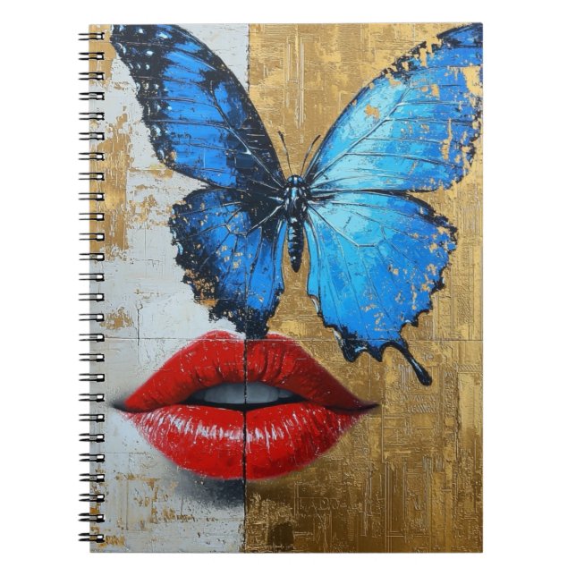 Beauty and Butterflies Notebook2 Notebook (Front)