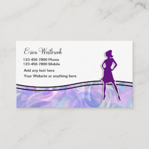 Beauty And Fashion Modern Business Card