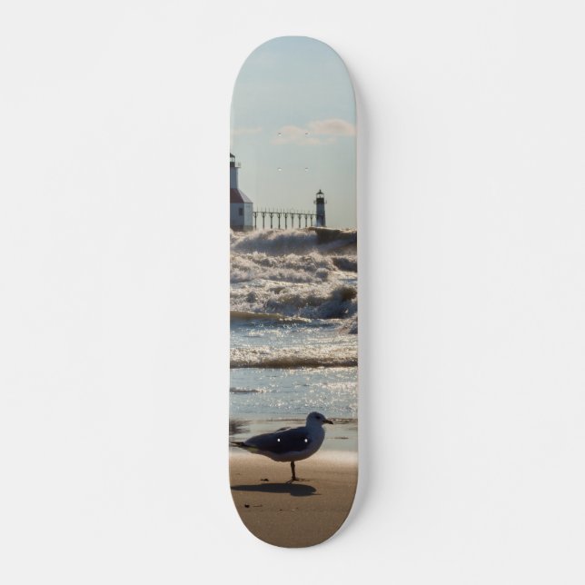 Beauty And Force Skateboard (Front)
