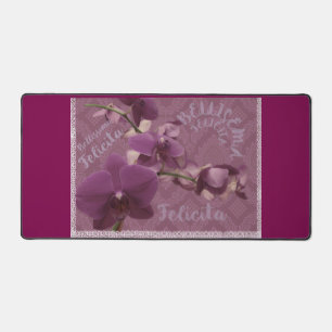 Beauty and happiness Desk Mat