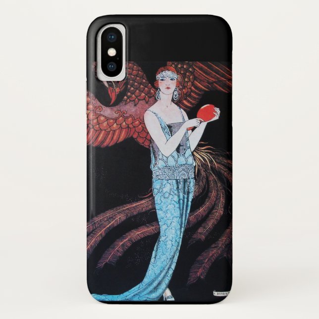 BEAUTY AND PHOENIX,FASHION DESIGNER MAKE UP ARTIST Case-Mate iPhone CASE (Back)