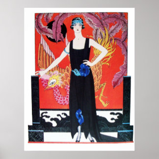 BEAUTY AND PHOENIX,FASHION DESIGNER MAKE UP ARTIST POSTER