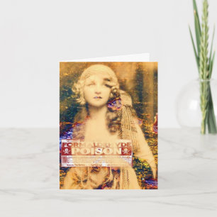 Beauty and Poison, Birthday Card