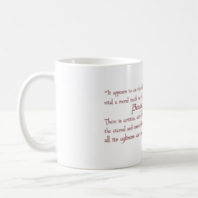 Beauty and the Beast Quote Mug (Left)