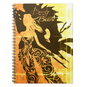 "Beauty And The Beast" Spiral Notebook