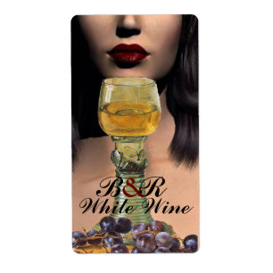 BEAUTY AND WHITE WINE GLASS Wine Tasting Party