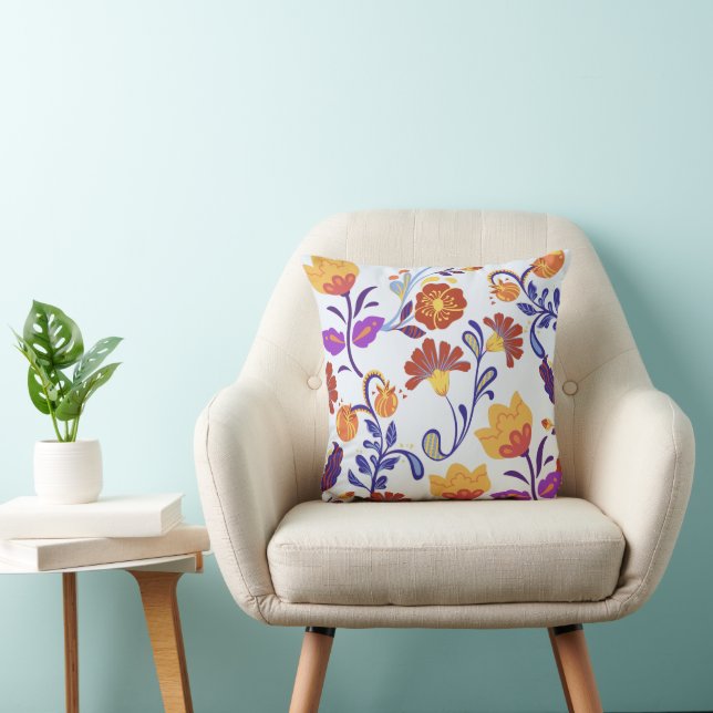 Beauty Art And Nature Throw Pillow (Chair)