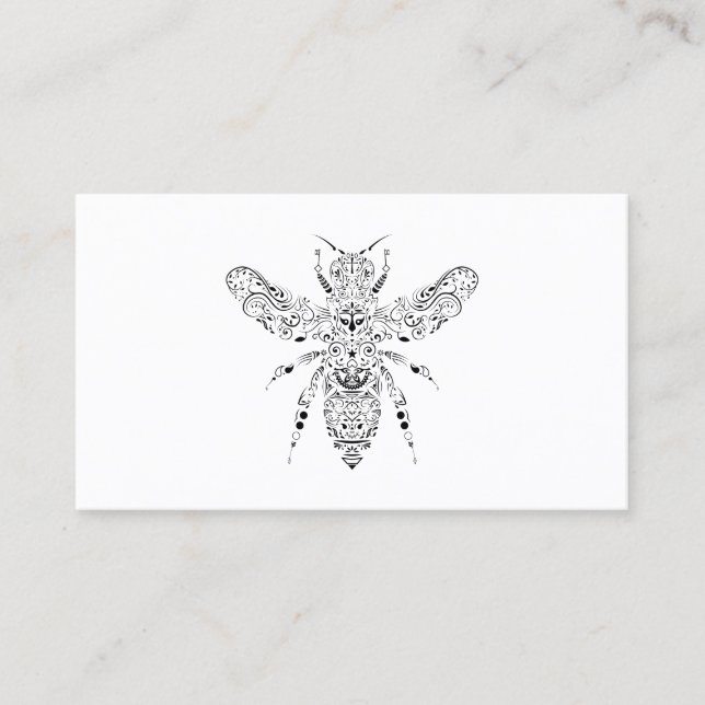 beauty bee business card (Front)