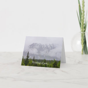 Beauty Behind The Clouds Thinking Of You Card