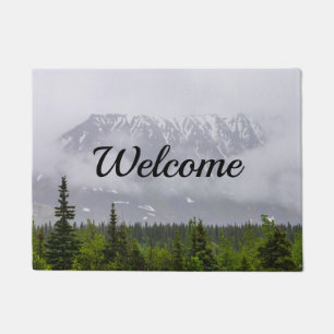 Beauty Behind The Clouds Welcome Doormat