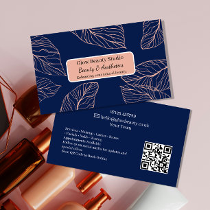 Beauty Business Card Template Elegant Beauty