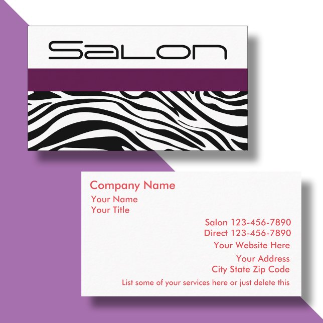 Beauty Business Cards (Creator Uploaded)