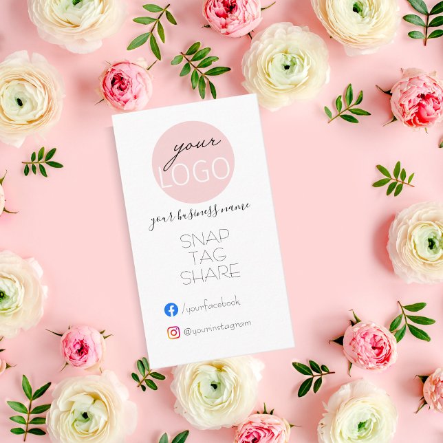 Beauty Business Logo Tag Share Social Media Icons (Creator Uploaded)