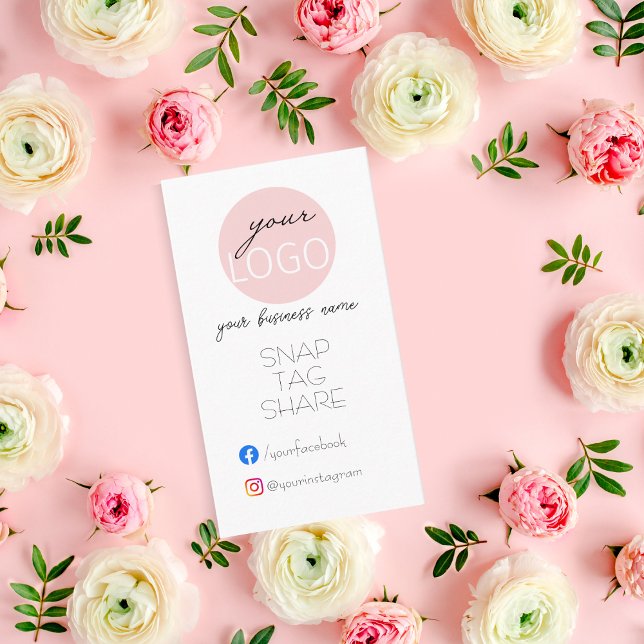 Beauty Business Logo Tag Share Social Media Icons (Creator Uploaded)