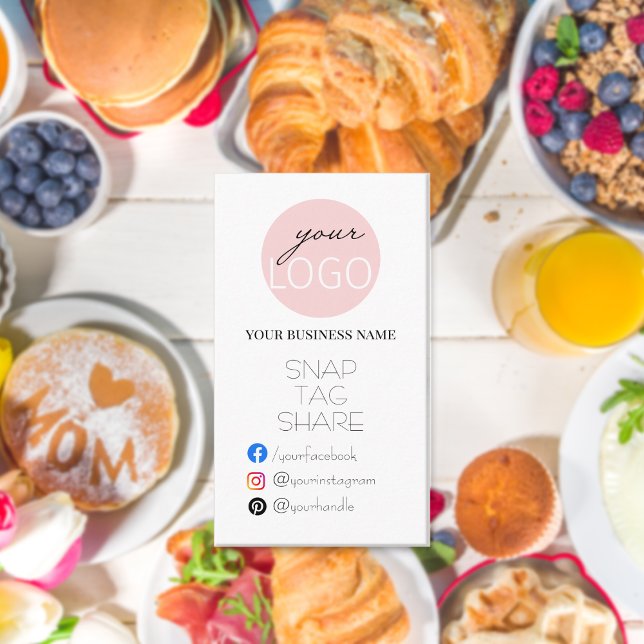 Beauty Business Logo Tag Share Social Media Icons (Creator Uploaded)