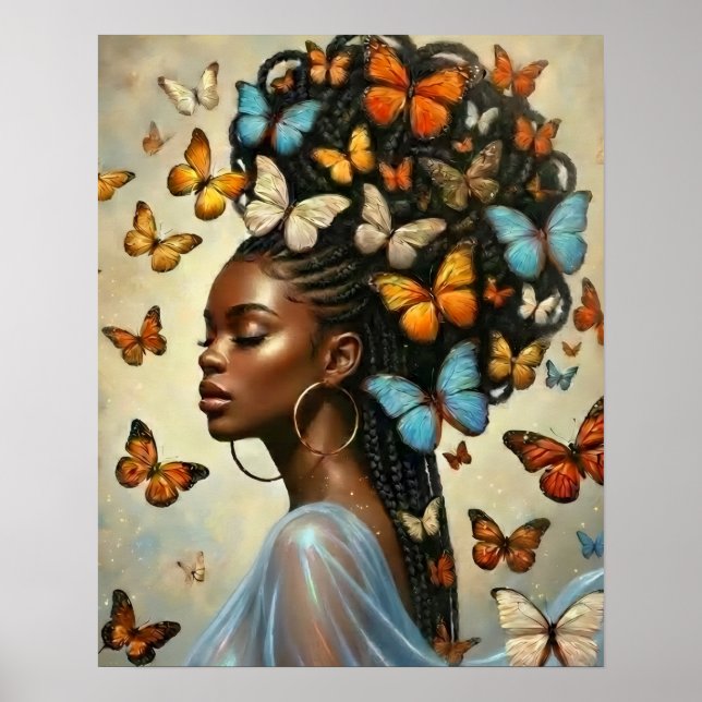 Beauty Butterflies Poster (Front)